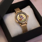 Selena 55th Anniversary Mesh Strap Quartz Watch – MAITM14596