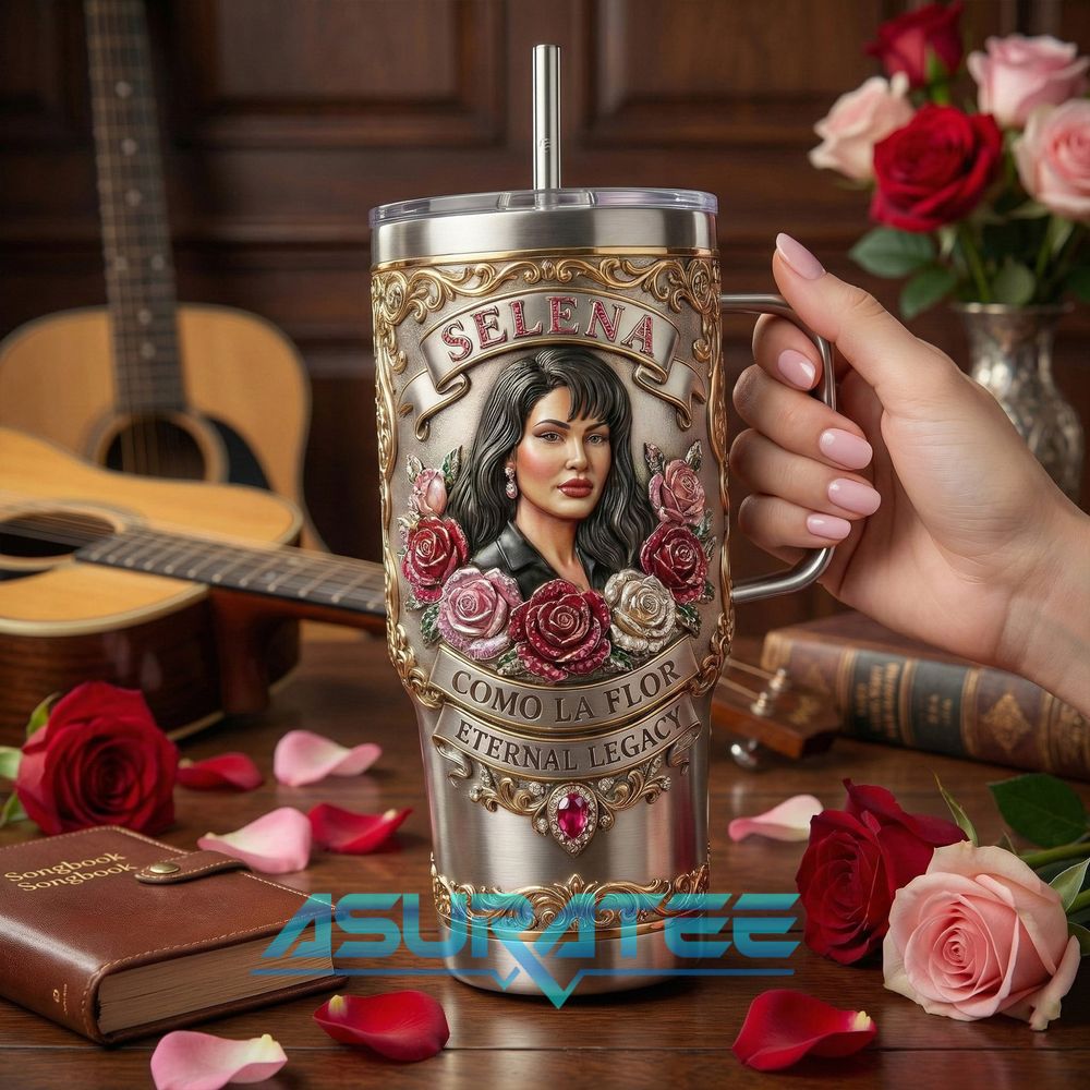 Selena Como La Flor Eternal Legacy Special YETI Tumbler