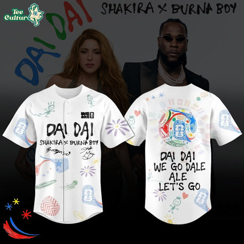 Shakira x Burna Boy x World Cup 2026 “DAI DAI” Limited Edition Jersey