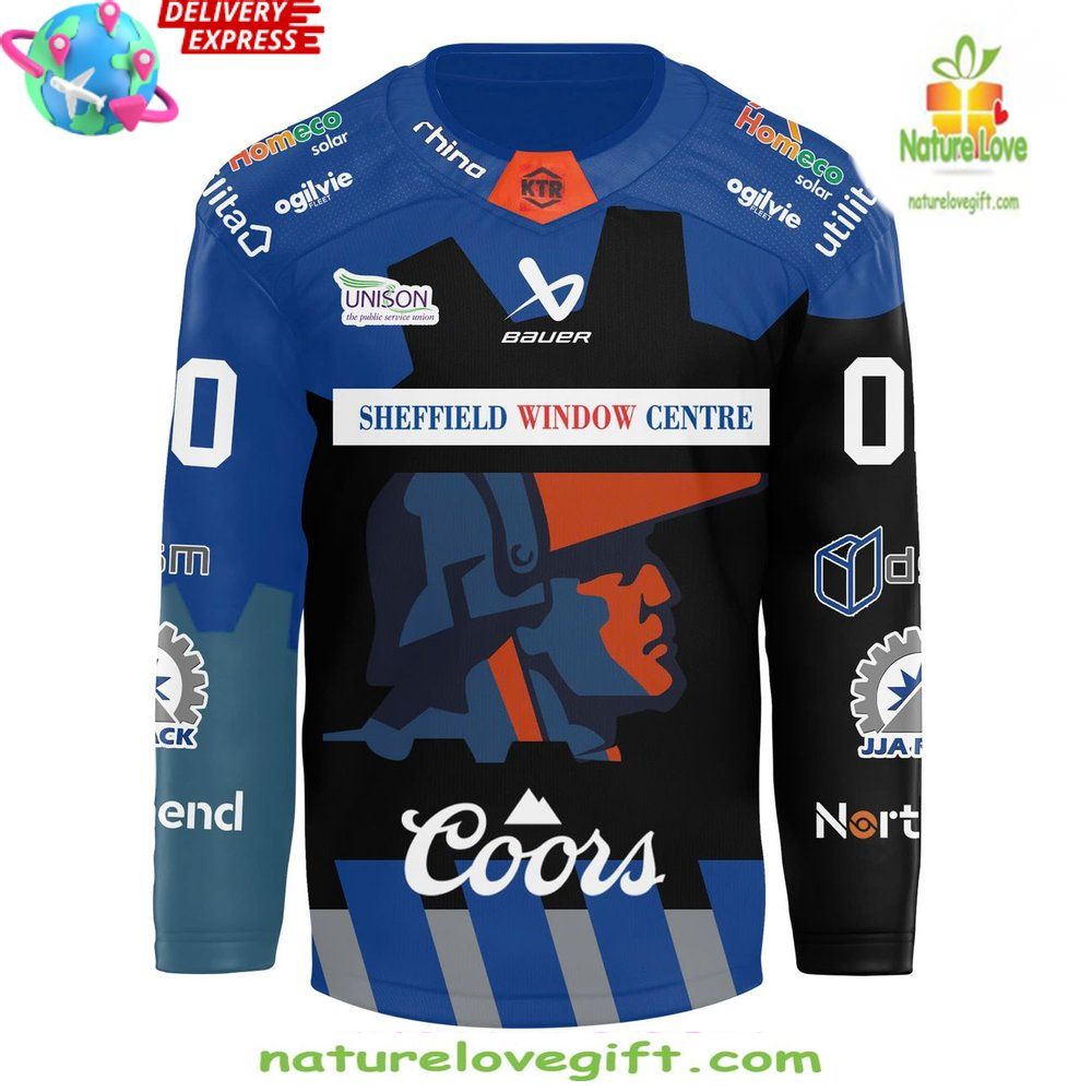 Hockey Jersey Sheffield Steelers Match Night Special