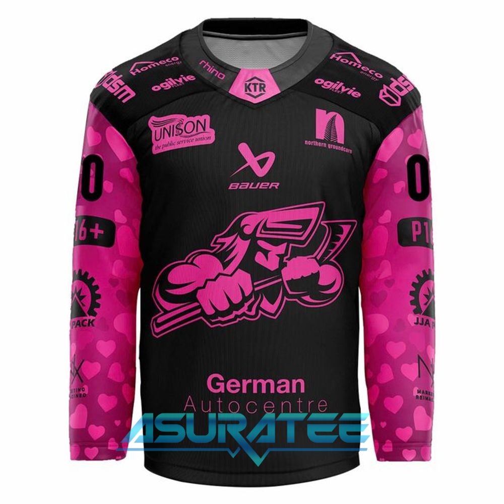 Sheffield Steelers x Valentines 2026 Limited Edition Hockey Jersey