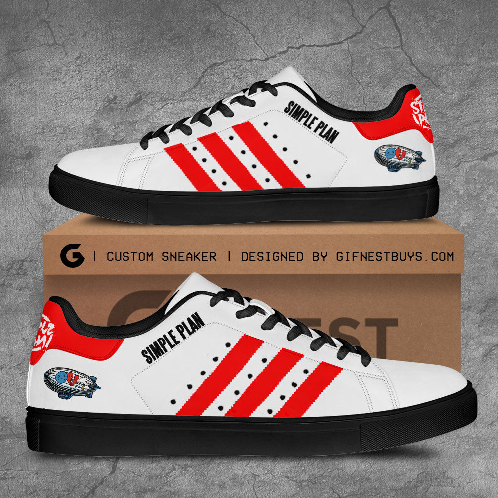 Simple Plan Tour 2026 Custom SS Shoes – TANTN22606