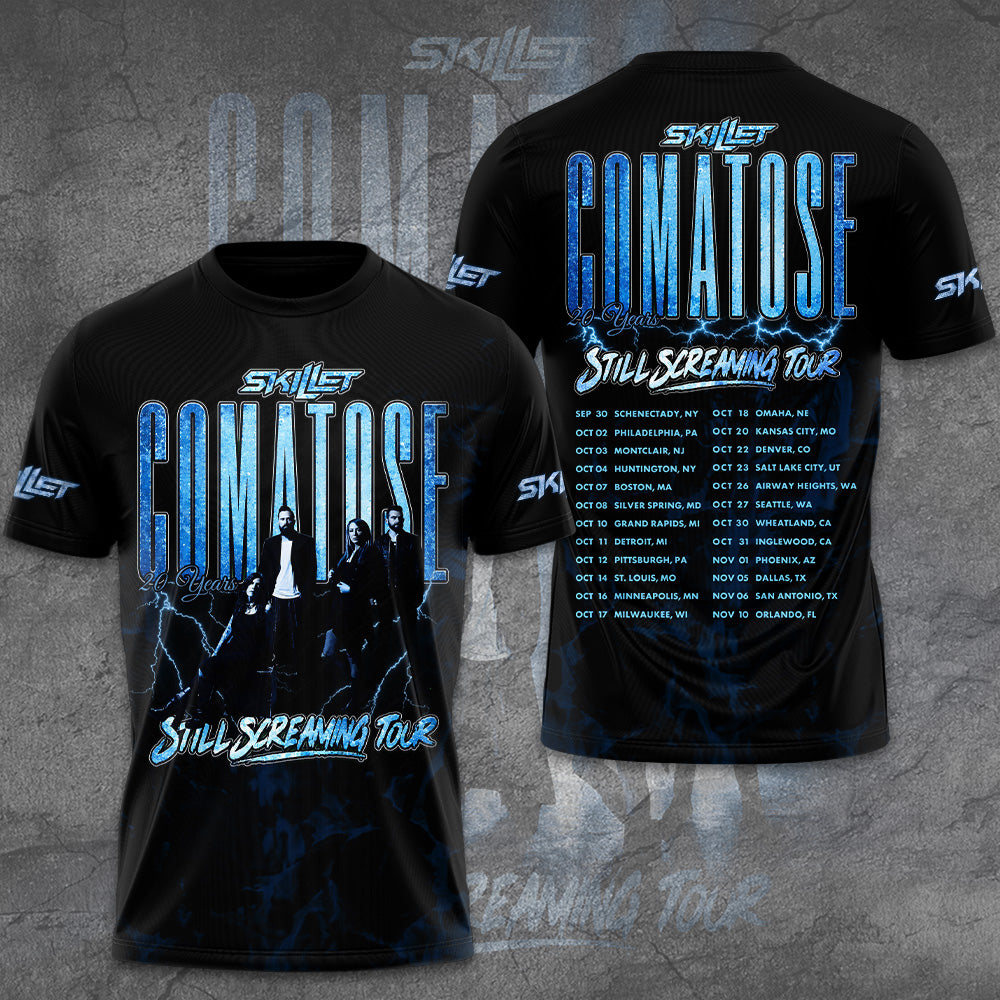 Skillet 2026 Tour 3D Apparel – GNE7650