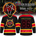 Slayer Reign in Blood 40th Anniversary Limited Edition Custom Hockey Jersey