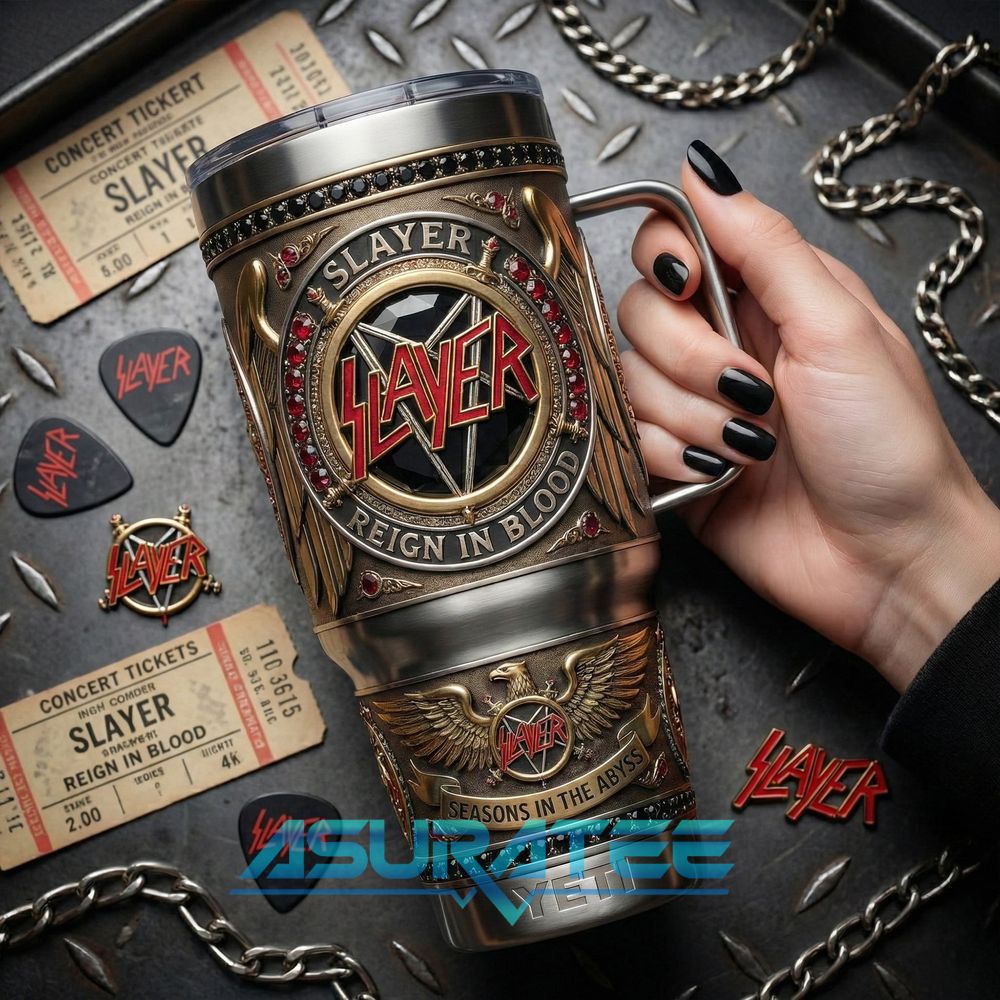 Slayer Reign in Blood Limited Edition YETI Tumbler