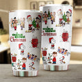 Snoopy Charlie Brown Christmas Tumbler