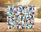 Snoopy Christmas Light 3D Tumbler Cartoon 20oz Tumblers
