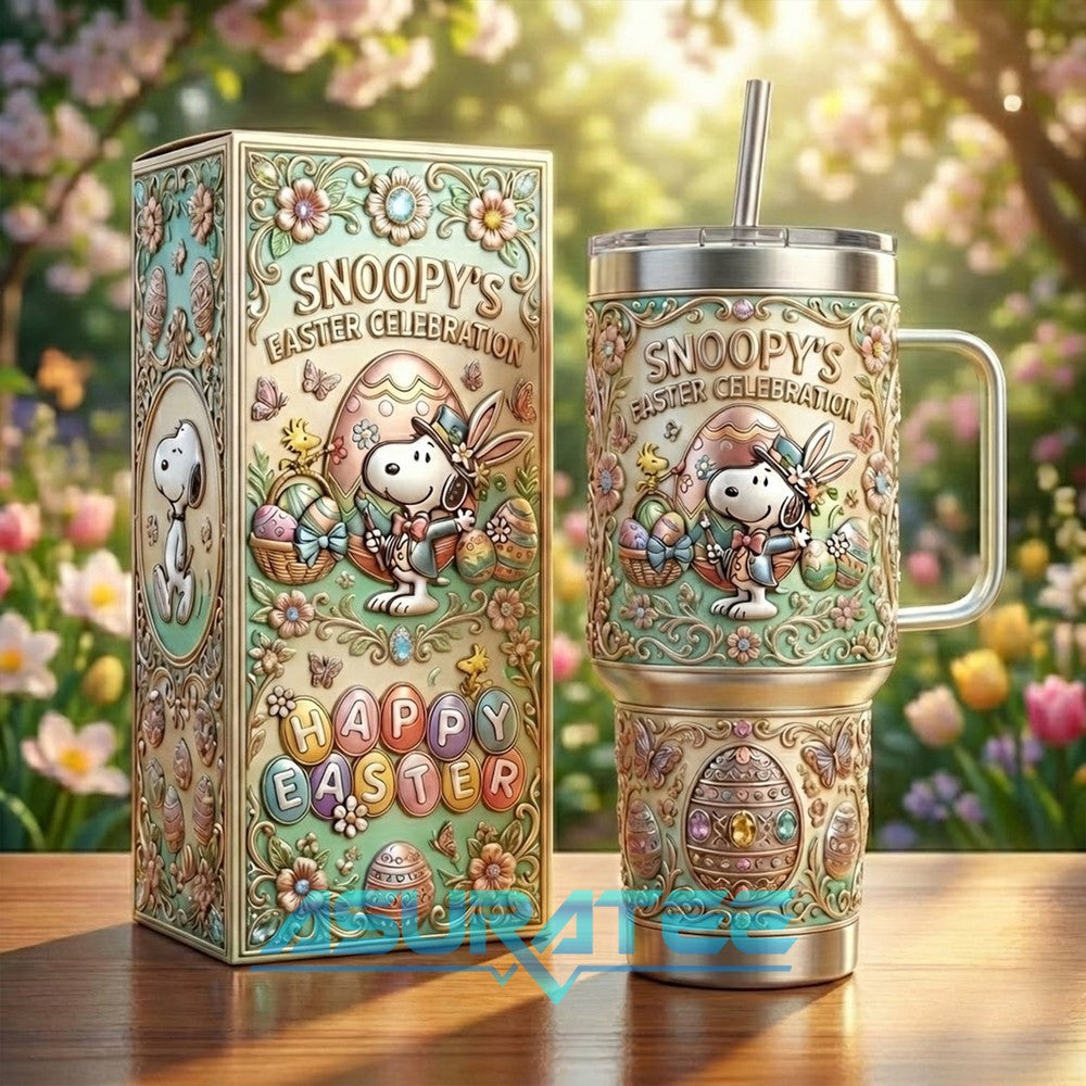 Snoopy Happy Easter Day 2026 Limited Edition YETI Tumbler