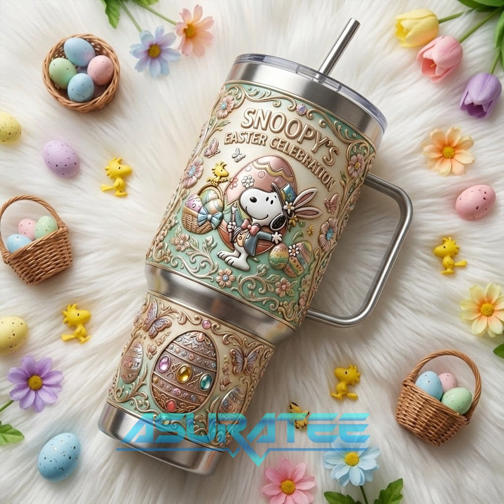 Snoopy Happy Easter Day 2026 Limited Edition YETI Tumbler