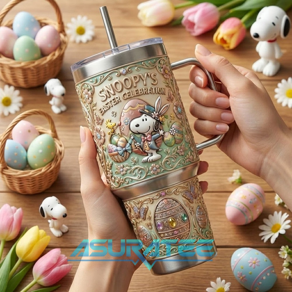Snoopy Happy Easter Day 2026 Limited Edition YETI Tumbler