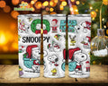 Snoopy Santa Claus 3D Tumbler 20oz Tumblers Cute Christmas Gift