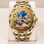 Sonic the Hedgehog 35th Anniversary Alloy Luxury Quartz Watch – TANTN24062