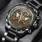 Sonic the Hedgehog 35th Anniversary Black Stainless Steel Watch – TANTN23994