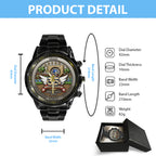 Sonic the Hedgehog 35th Anniversary Black Stainless Steel Watch – TANTN23994