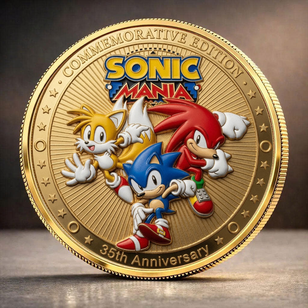 Sonic the Hedgehog 35th Anniversary Commemorative Coin – TANTN24059