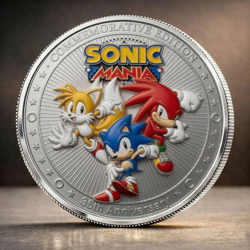 Sonic the Hedgehog 35th Anniversary Commemorative Coin – TANTN24059