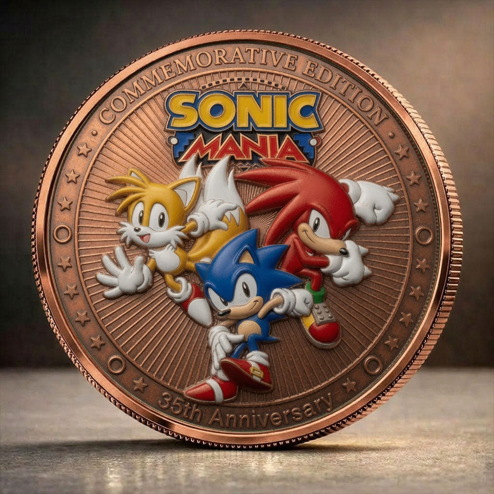 Sonic the Hedgehog 35th Anniversary Commemorative Coin – TANTN24059