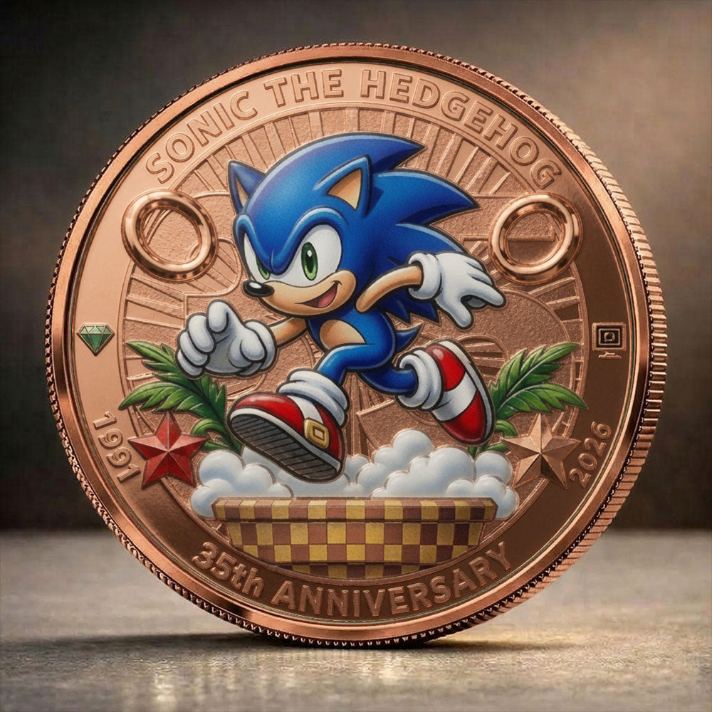 Sonic the Hedgehog 35th Anniversary Commemorative Coin – TANTN24061