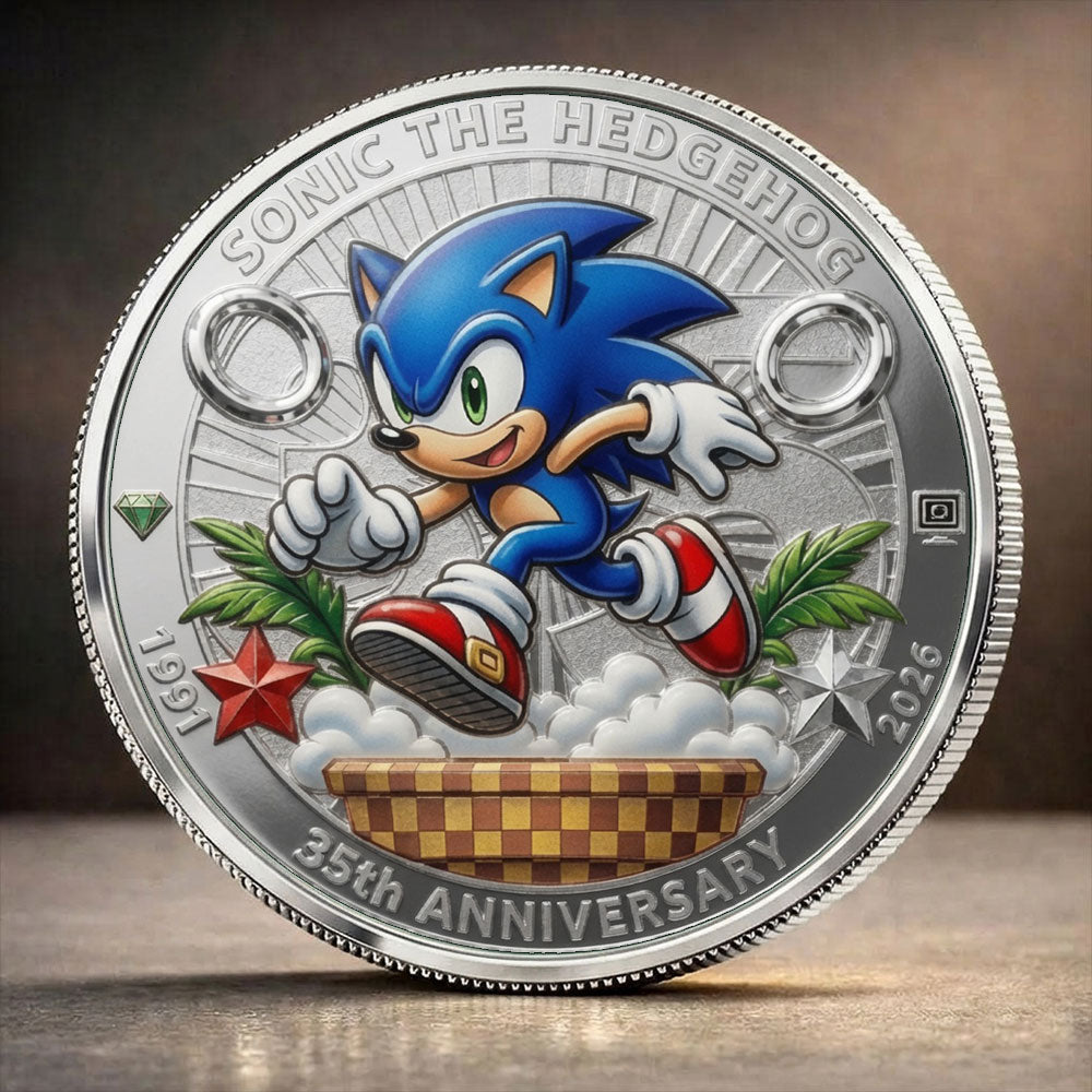 Sonic the Hedgehog 35th Anniversary Commemorative Coin – TANTN24061
