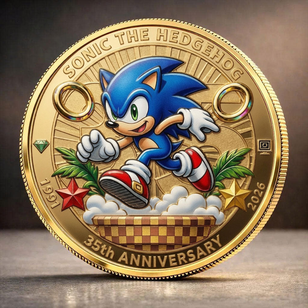 Sonic the Hedgehog 35th Anniversary Commemorative Coin – TANTN24061