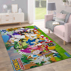 Sonic the Hedgehog 35th Anniversary Rectangular Rug – TANTN24083