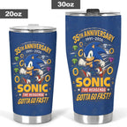 Sonic the Hedgehog 35th Anniversary Tumbler Cup – TANTN23985