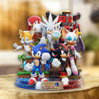 Sonic the Hedgehog 35th Anniversary Custom Shape Acrylic Plaque – TMTHU7061