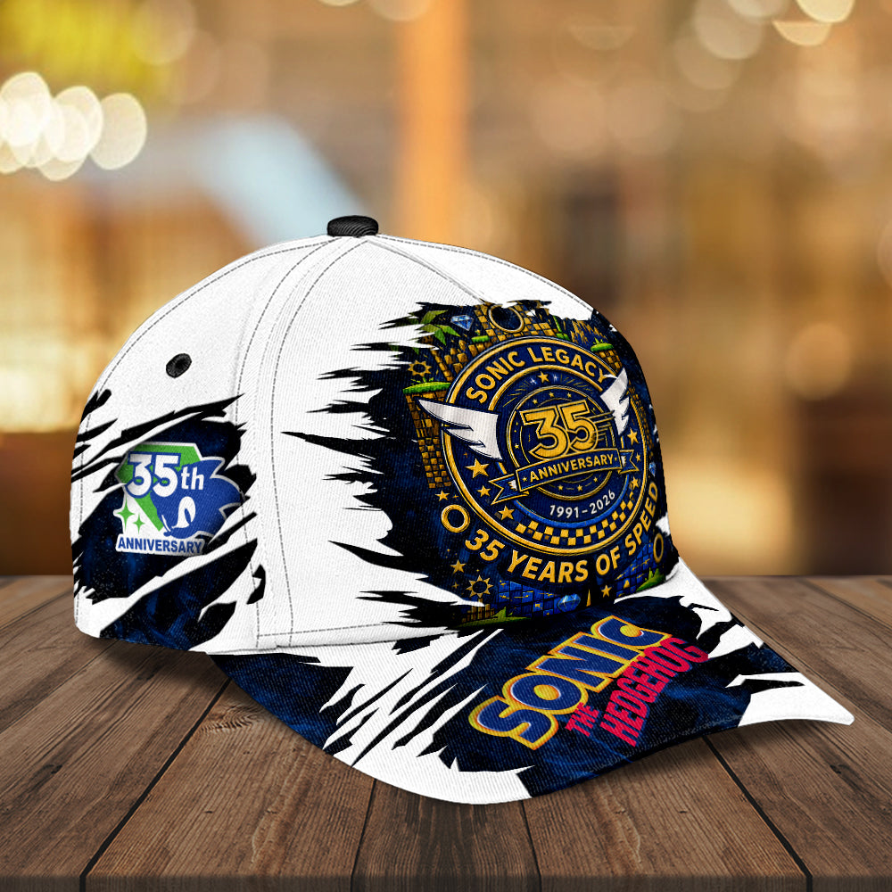 Sonic the Hedgehog 35th Anniversary Classic Cap – GNE7512