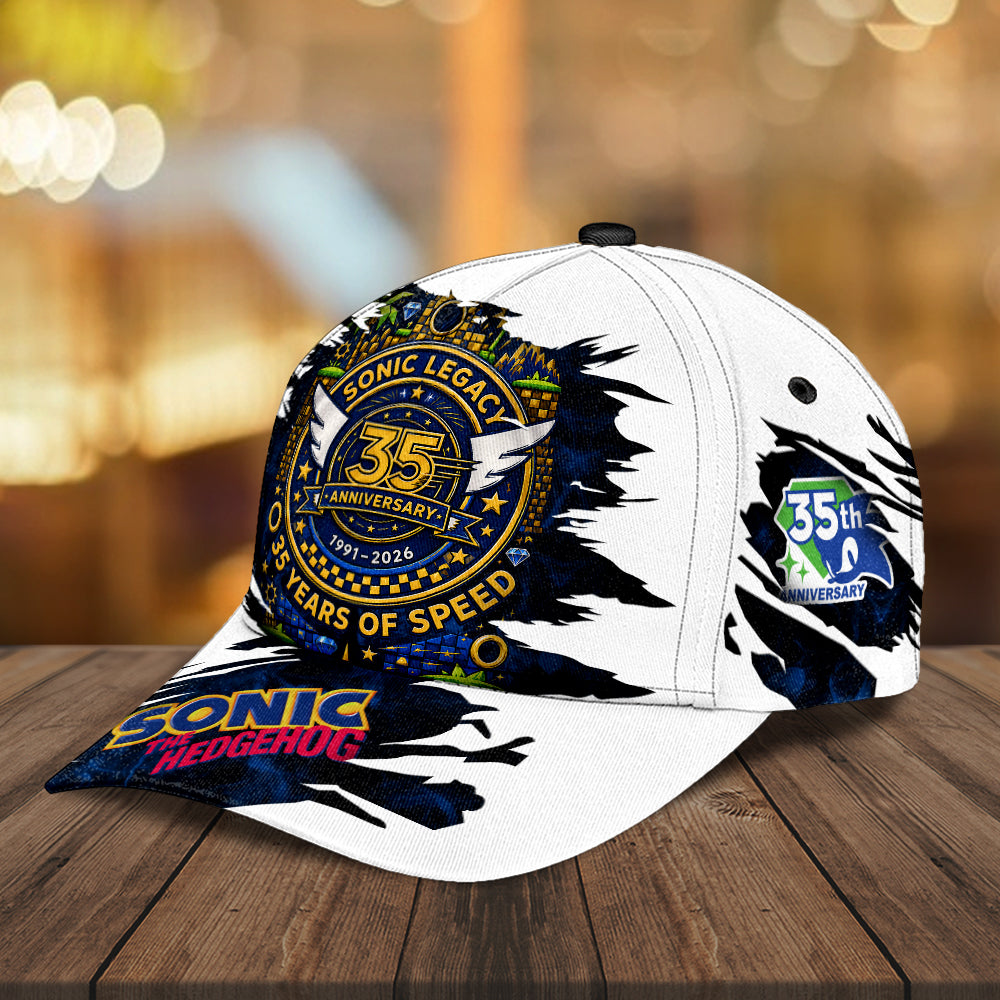 Sonic the Hedgehog 35th Anniversary Classic Cap – GNE7512