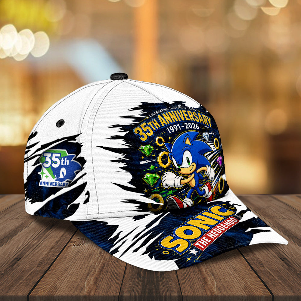 Sonic the Hedgehog 35th Anniversary Classic Cap – GNE7513