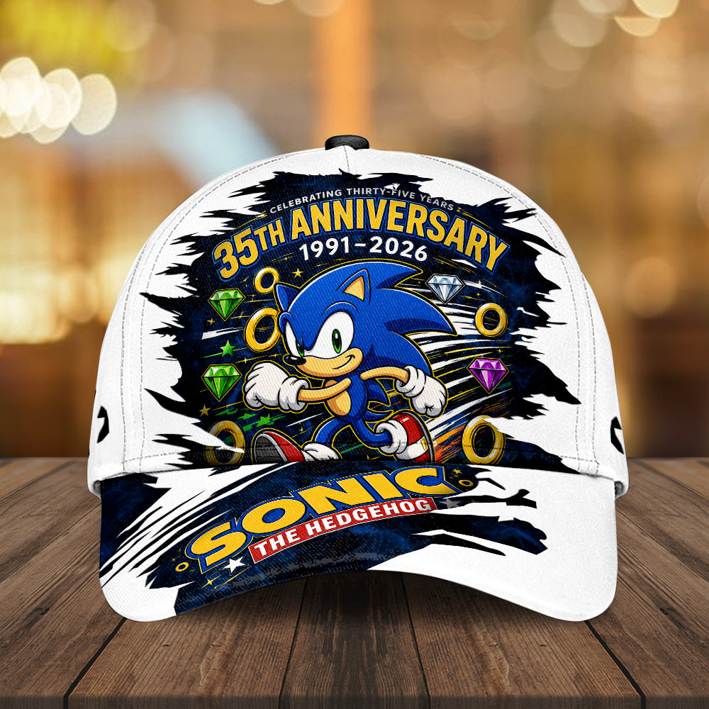 Sonic the Hedgehog 35th Anniversary Classic Cap – GNE7513