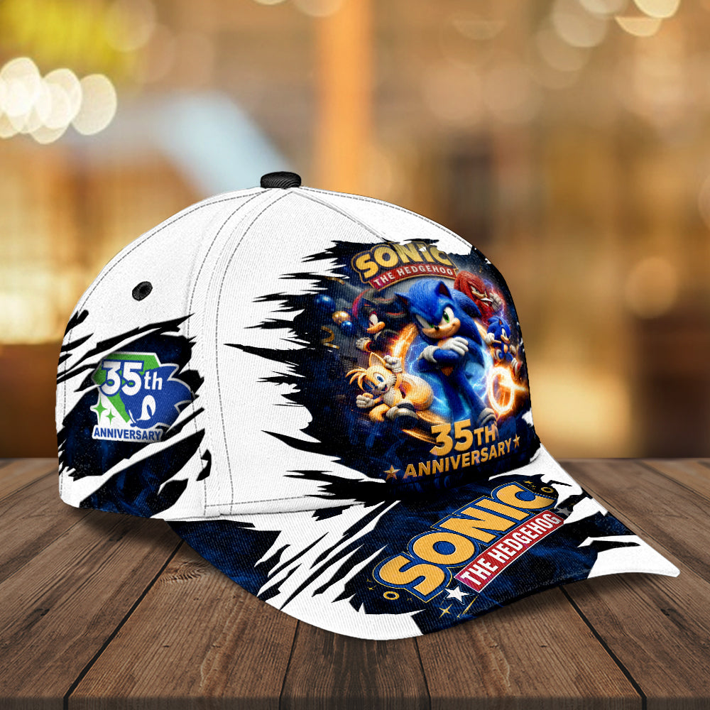 Sonic the Hedgehog 35th Anniversary Classic Cap – GNE7515