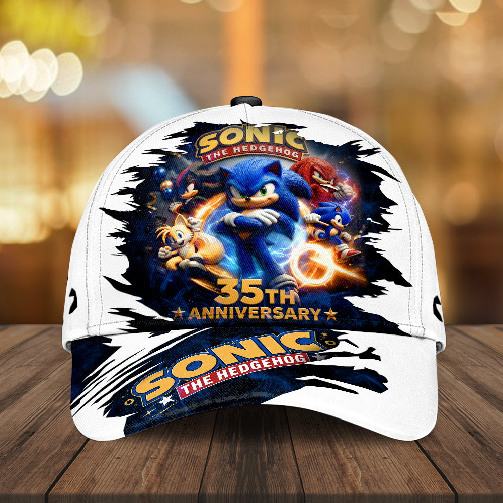 Sonic the Hedgehog 35th Anniversary Classic Cap – GNE7515