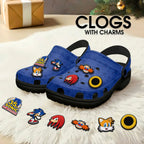Sonic the Hedgehog 35th Anniversary Custom Clogs – GNE7568