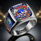 Sonic the Hedgehog 35th Anniversary 3D Engraved Ring – HOATT20658