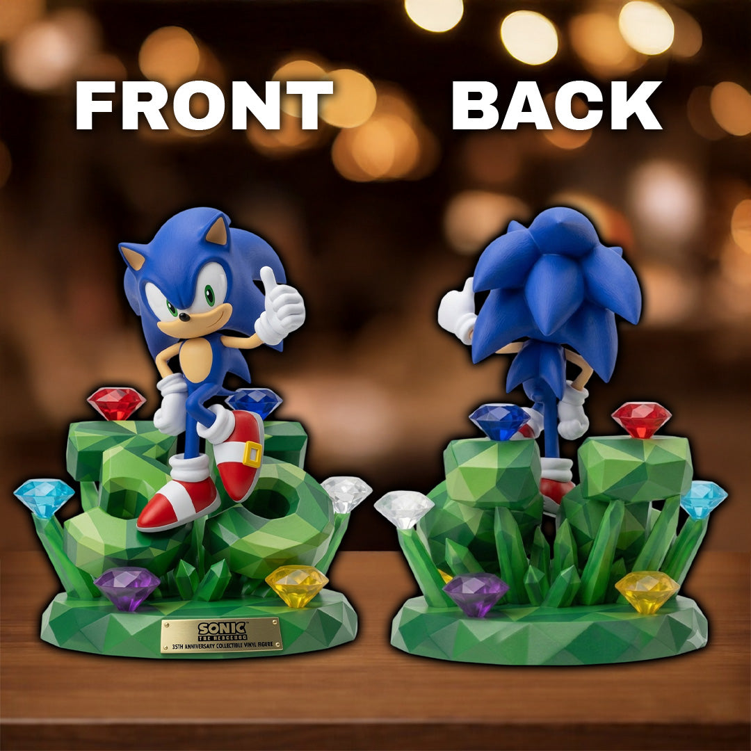 Sonic the Hedgehog 35th Anniversary 3D Collectible Vinyl Figure – TMTHU7264