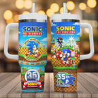 Sonic the Hedgehog 35th Anniversary 40oz Tumbler – TMTHU7235