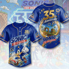 Sonic the Hedgehog 35th Anniversary Baseball Jersey – TMTHU7505