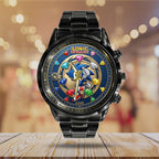 Sonic the Hedgehog 35th Anniversary Black Stainless Steel Watch – TMTHU7153