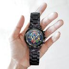 Sonic the Hedgehog 35th Anniversary Black Stainless Steel Watch – TMTHU7153