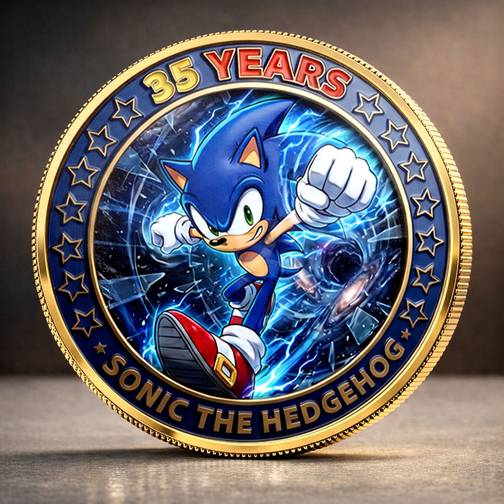 Sonic the Hedgehog 35th Anniversary Commemorative Coin – TMTHU7206