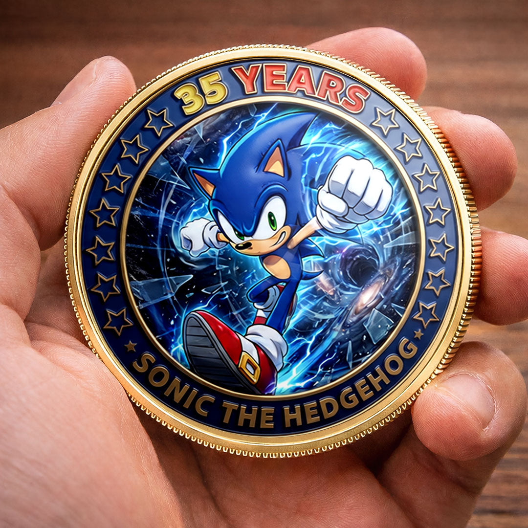 Sonic the Hedgehog 35th Anniversary Commemorative Coin – TMTHU7206