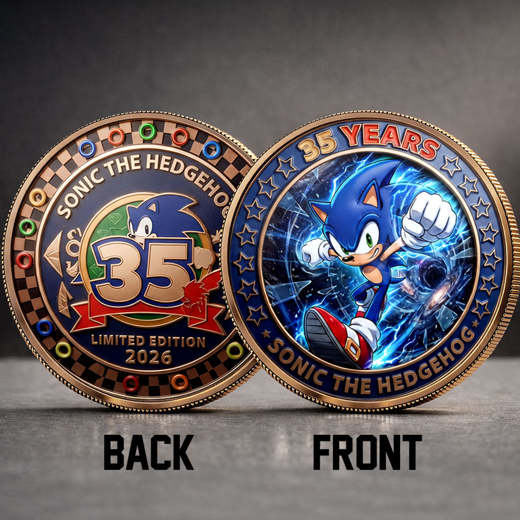Sonic the Hedgehog 35th Anniversary Commemorative Coin – TMTHU7206