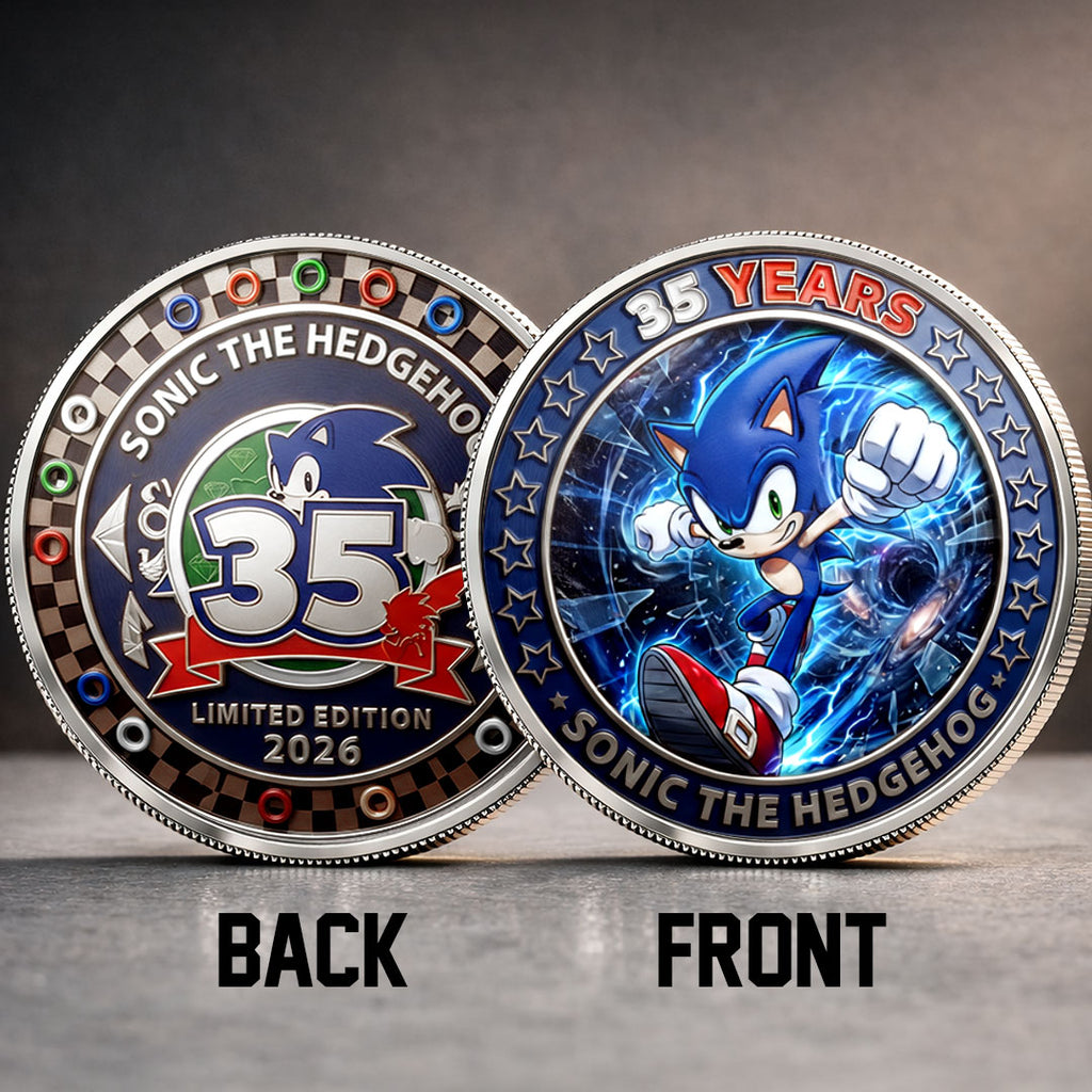 Sonic the Hedgehog 35th Anniversary Commemorative Coin – TMTHU7206