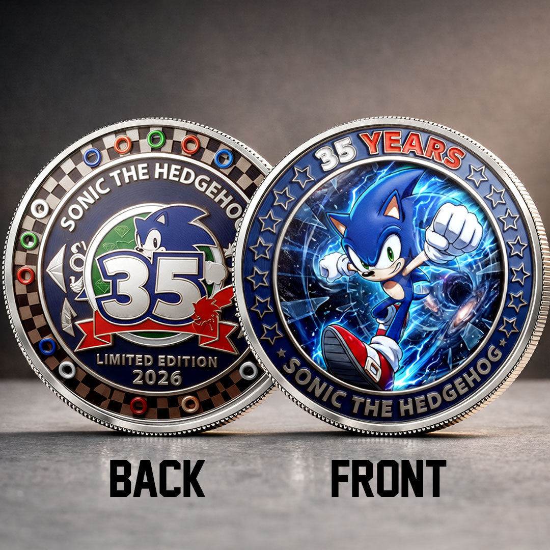 Sonic the Hedgehog 35th Anniversary Commemorative Coin – TMTHU7206