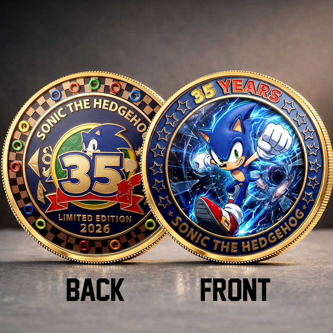 Sonic the Hedgehog 35th Anniversary Commemorative Coin – TMTHU7206