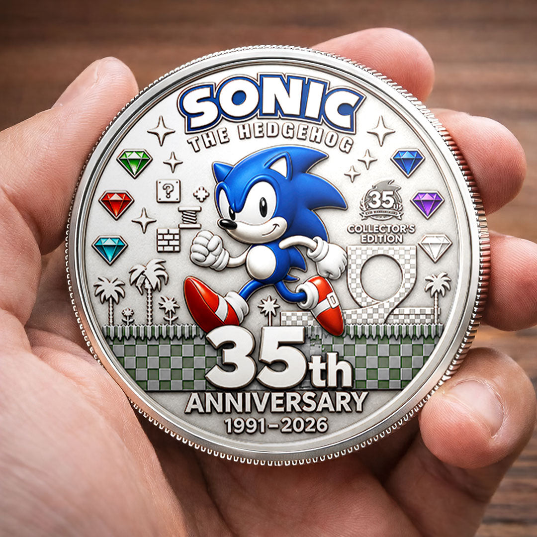 Sonic the Hedgehog 35th Anniversary Commemorative Coin – HOATT20362