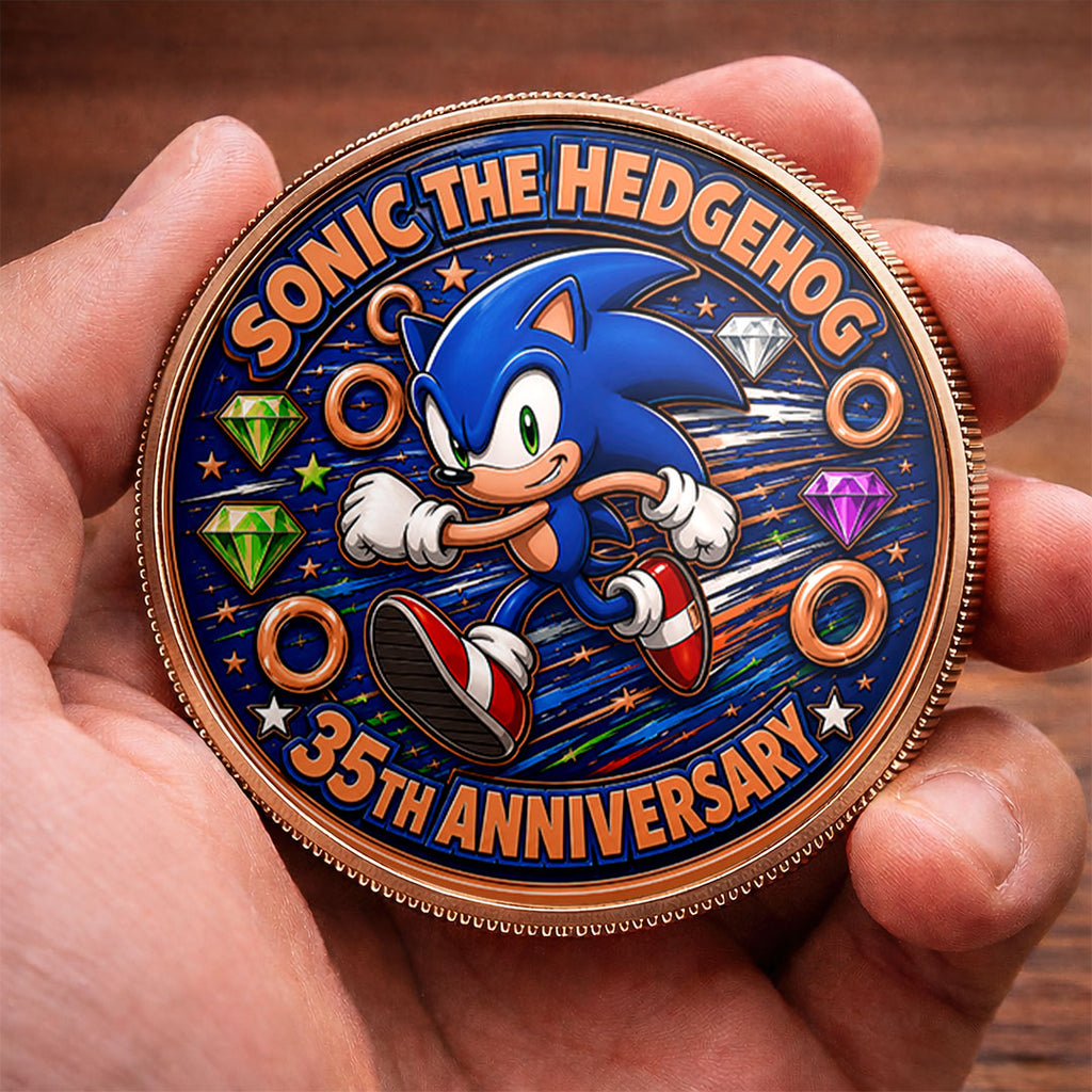 Sonic the Hedgehog 35th Anniversary Commemorative Coin – HOATT20364