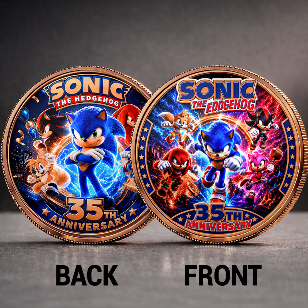 Sonic the Hedgehog 35th Anniversary Commemorative Coin – HOATT20365