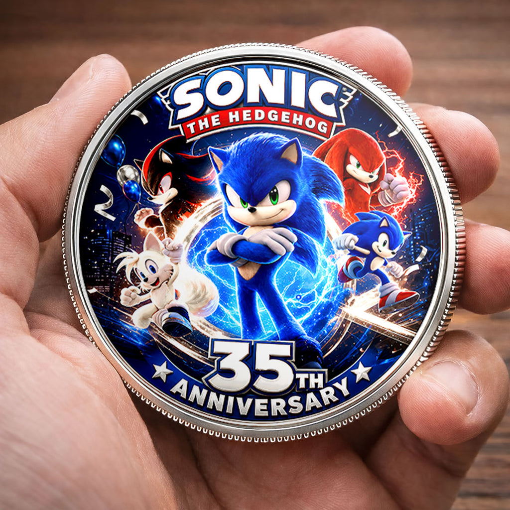 Sonic the Hedgehog 35th Anniversary Commemorative Coin – HOATT20365